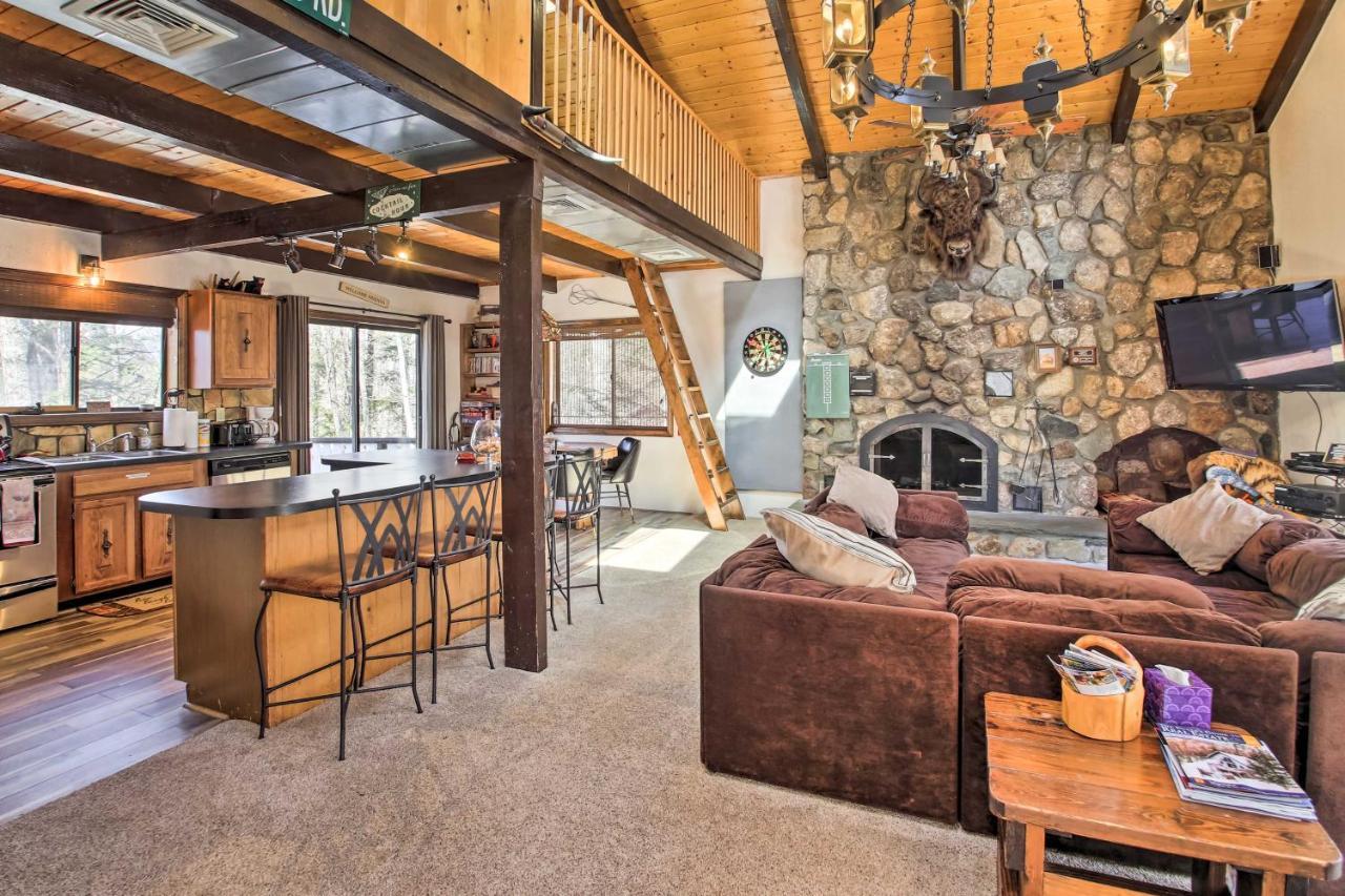 Swiss-Style Chalet With Fireplace - Near Story Land! Bartlett Exterior photo