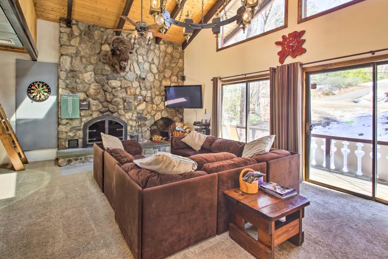 Swiss-Style Chalet With Fireplace - Near Story Land! Bartlett Exterior photo