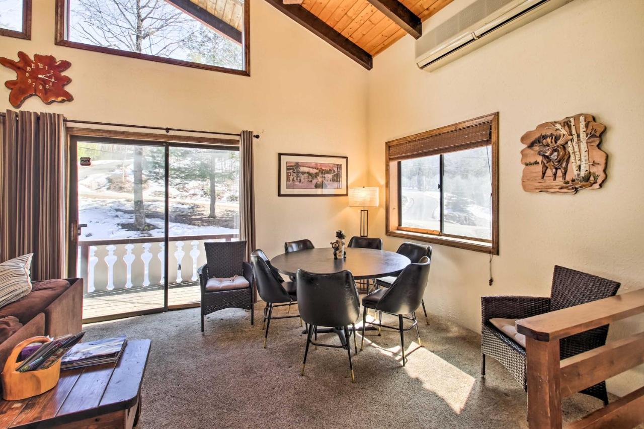 Swiss-Style Chalet With Fireplace - Near Story Land! Bartlett Exterior photo