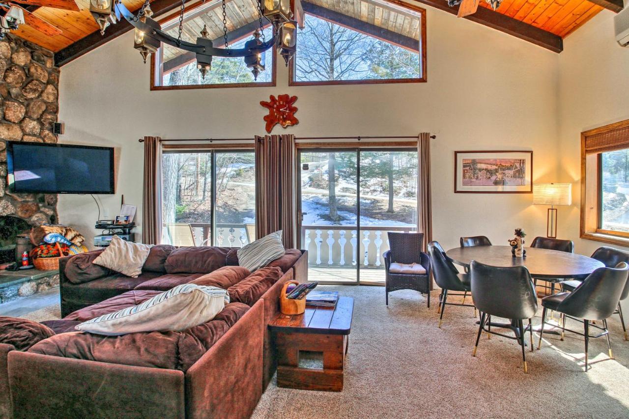 Swiss-Style Chalet With Fireplace - Near Story Land! Bartlett Exterior photo
