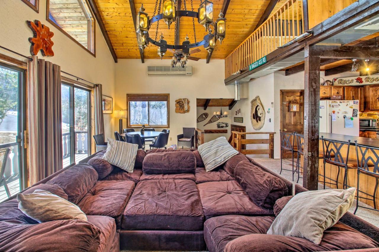 Swiss-Style Chalet With Fireplace - Near Story Land! Bartlett Exterior photo